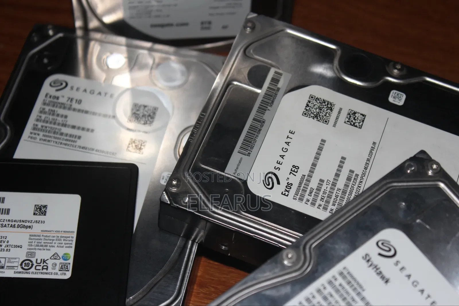 Surveillance Seagate HDD EXOS | SKYHAWK | SAMSUNG | 6TB | 8TB | 10TB