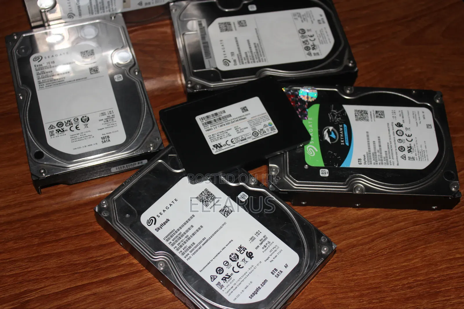 Surveillance Seagate HDD EXOS | SKYHAWK | SAMSUNG | 6TB | 8TB | 10TB