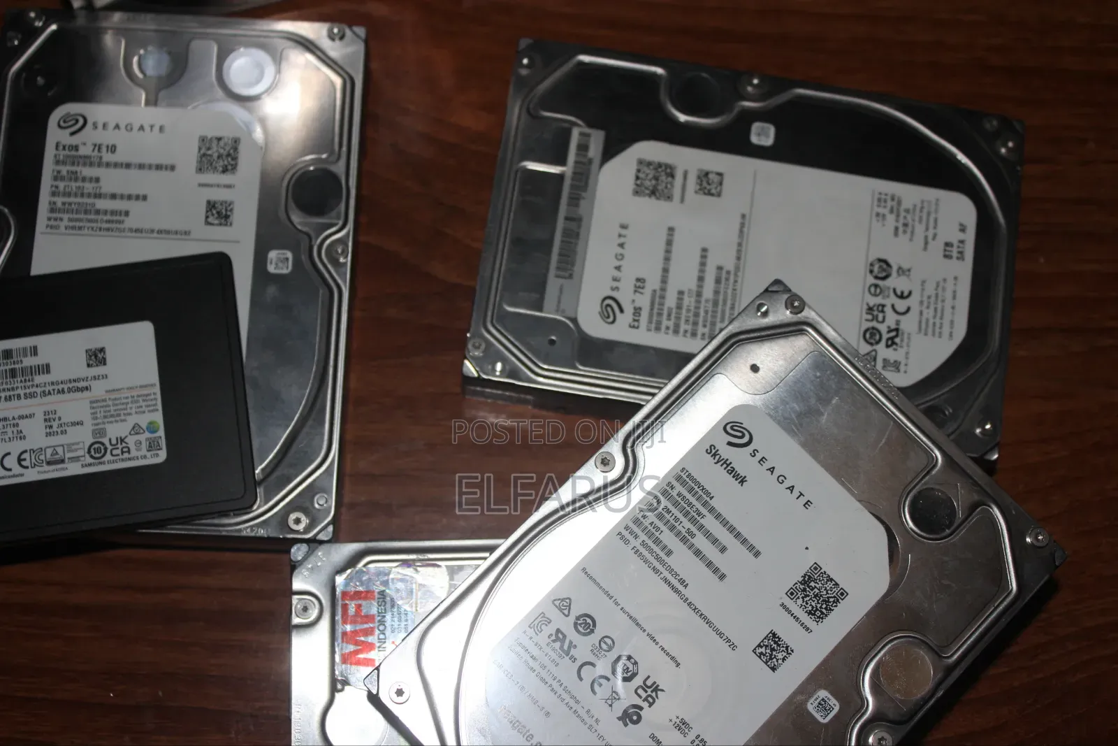 Surveillance Seagate HDD EXOS | SKYHAWK | SAMSUNG | 6TB | 8TB | 10TB