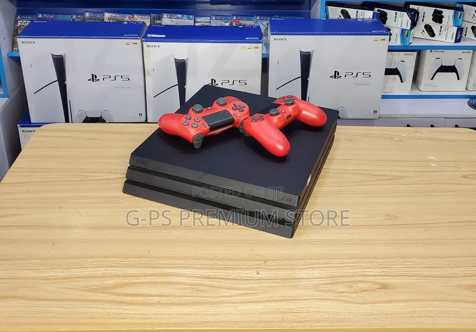 PlayStation 4 Pro (FC 26 እና 5 ጌሞች የተጫኑበት)
