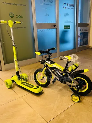 Scooter) እና BMX ብስክሌት!