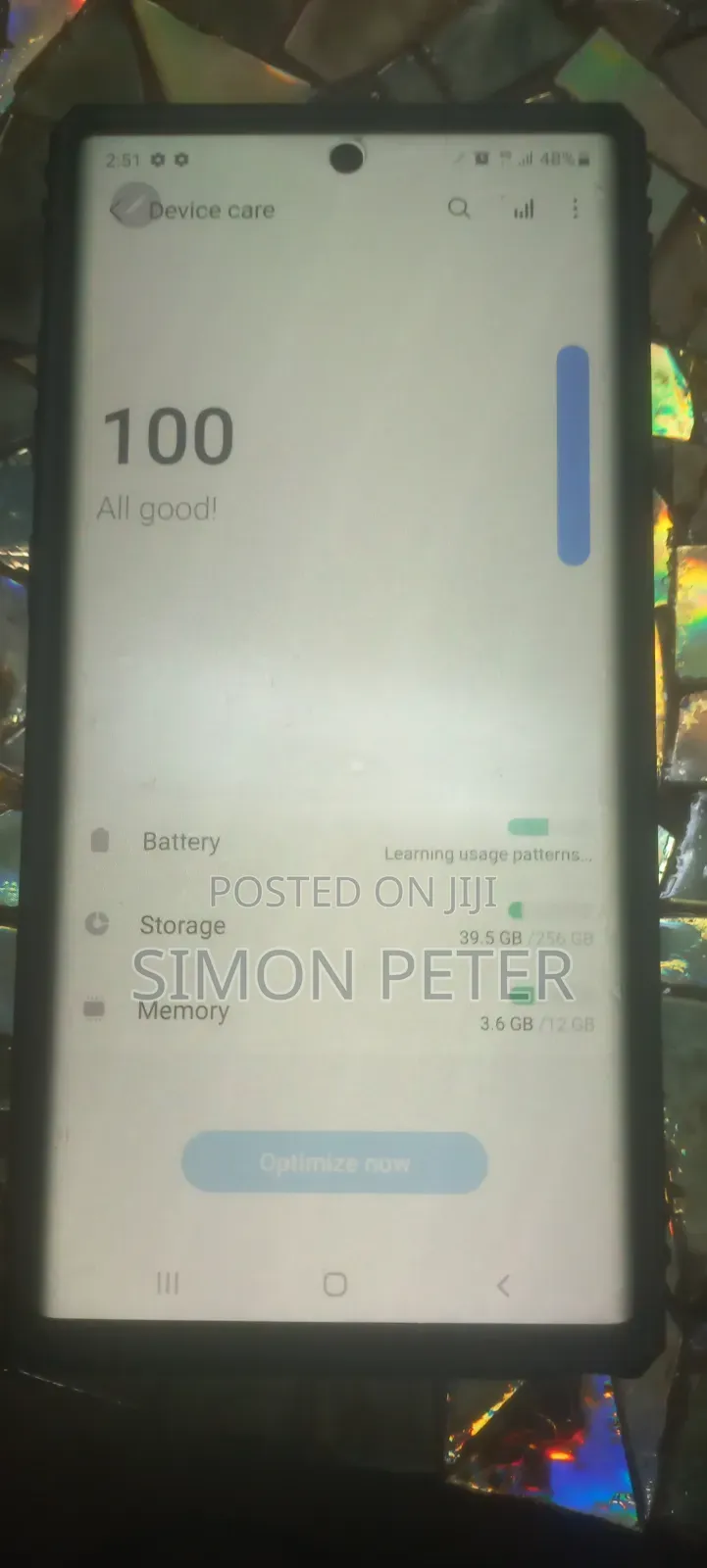 Samsung Galaxy Note10+ 5G 256 GB Gold