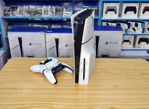 PS5 Slim (Canada Used) ከ 1 ኦሪጅናል ጆይስቲክ እና ጌሞች ጋር