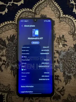 Samsung Galaxy A17 128 GB Black