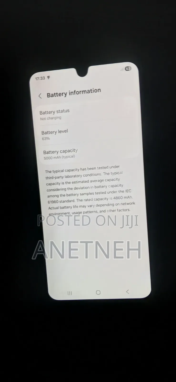 New Samsung Galaxy A17 256 GB Black