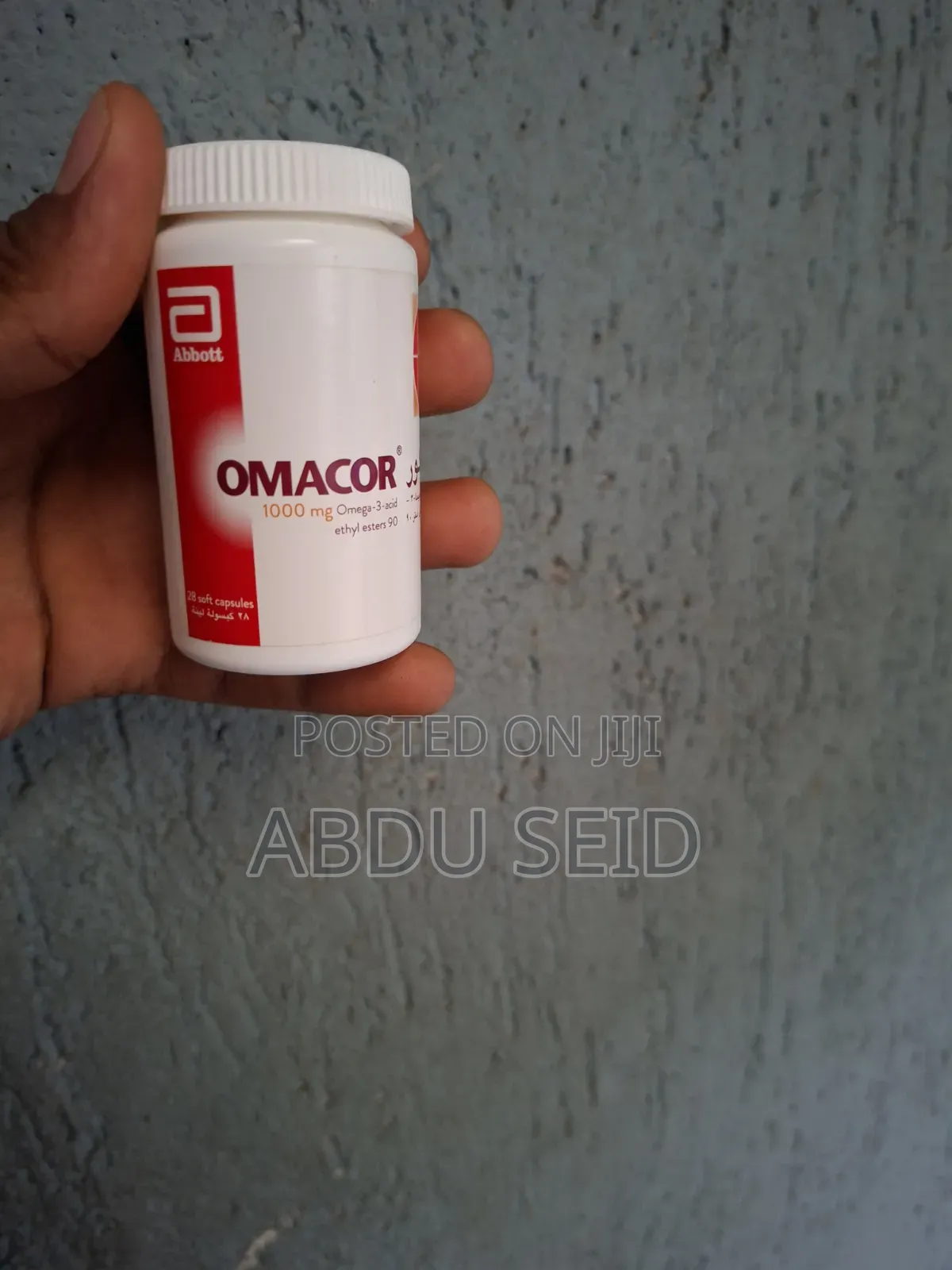 Omacor 1000 Mg (Manufactured by Abbott).