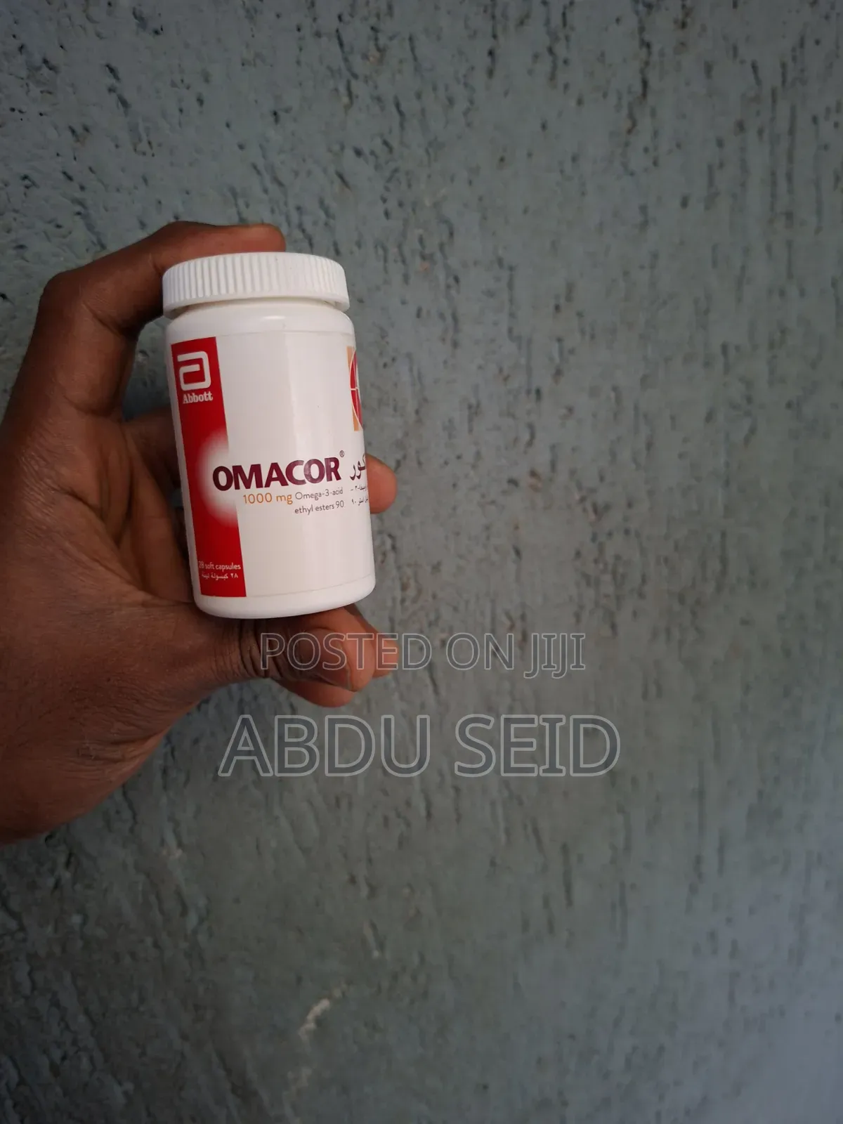 Omacor 1000 Mg (Manufactured by Abbott).