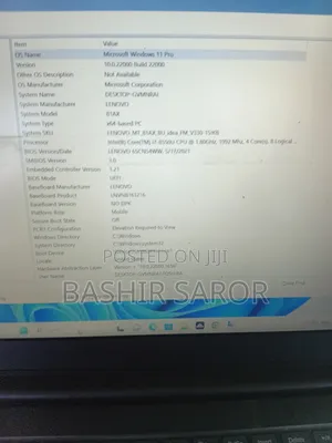 Laptop Lenovo V15 8GB Intel Core i7 HDD 1T