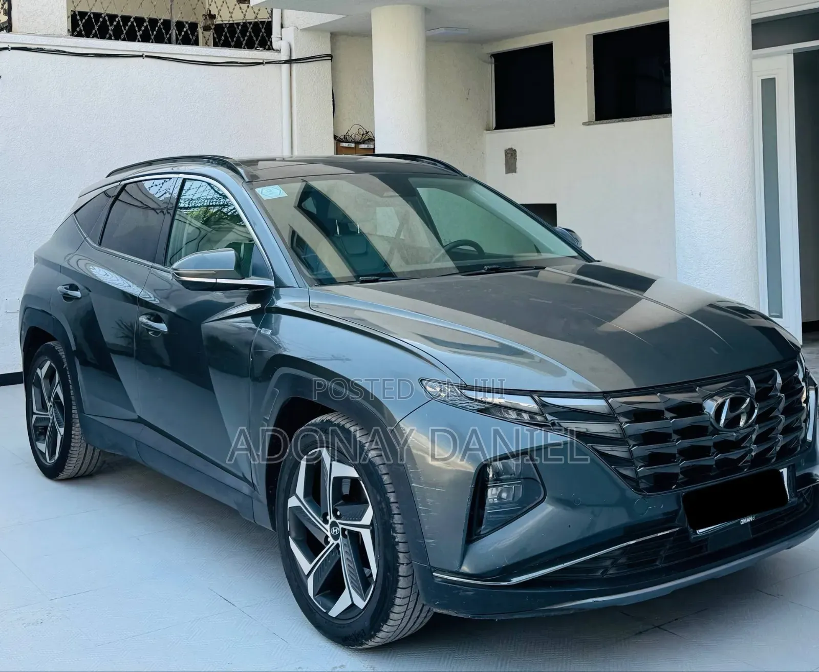 Hyundai Tucson Limited 2021 Gray