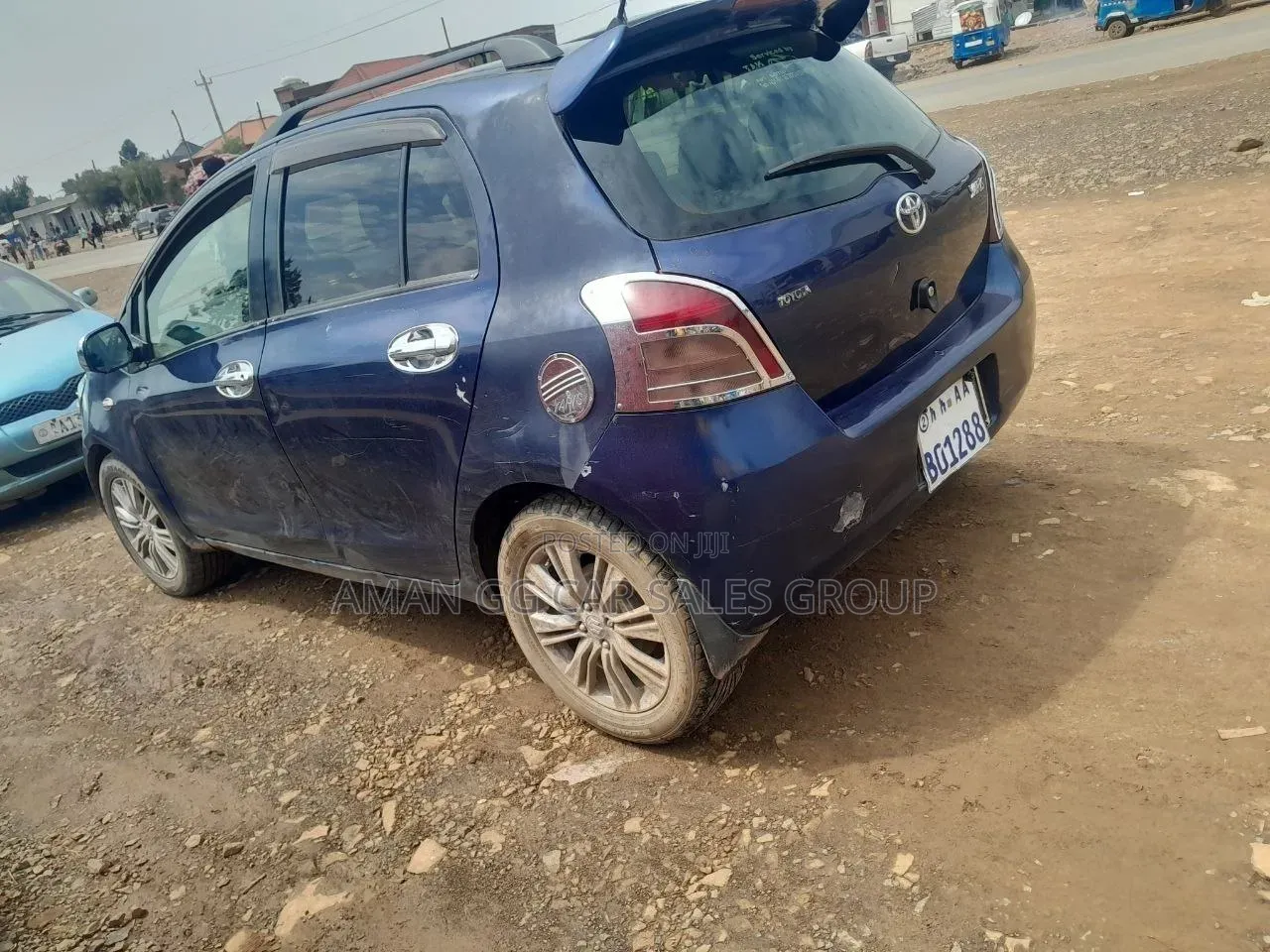 Toyota Yaris 2007 Blue
