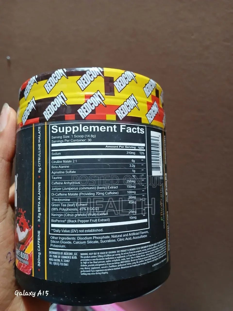 Intense Focus Total War Preworkout