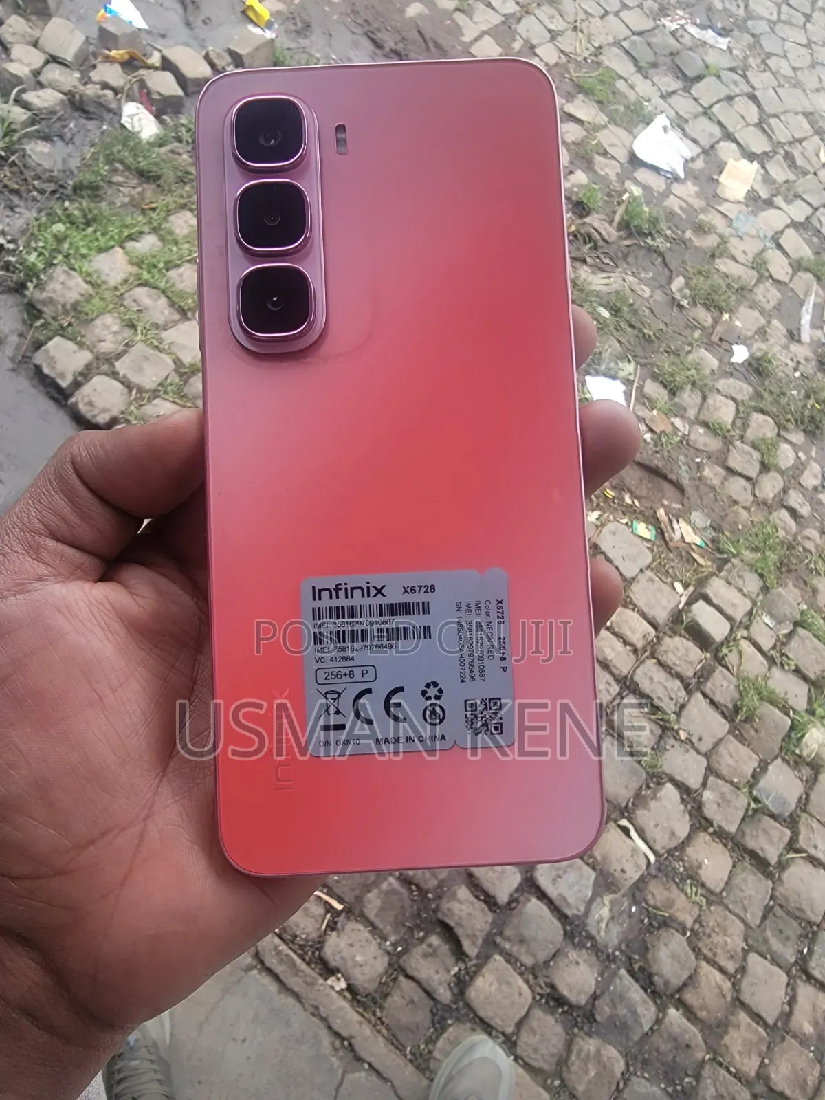 Infinix Hot 60i 256 GB Pink