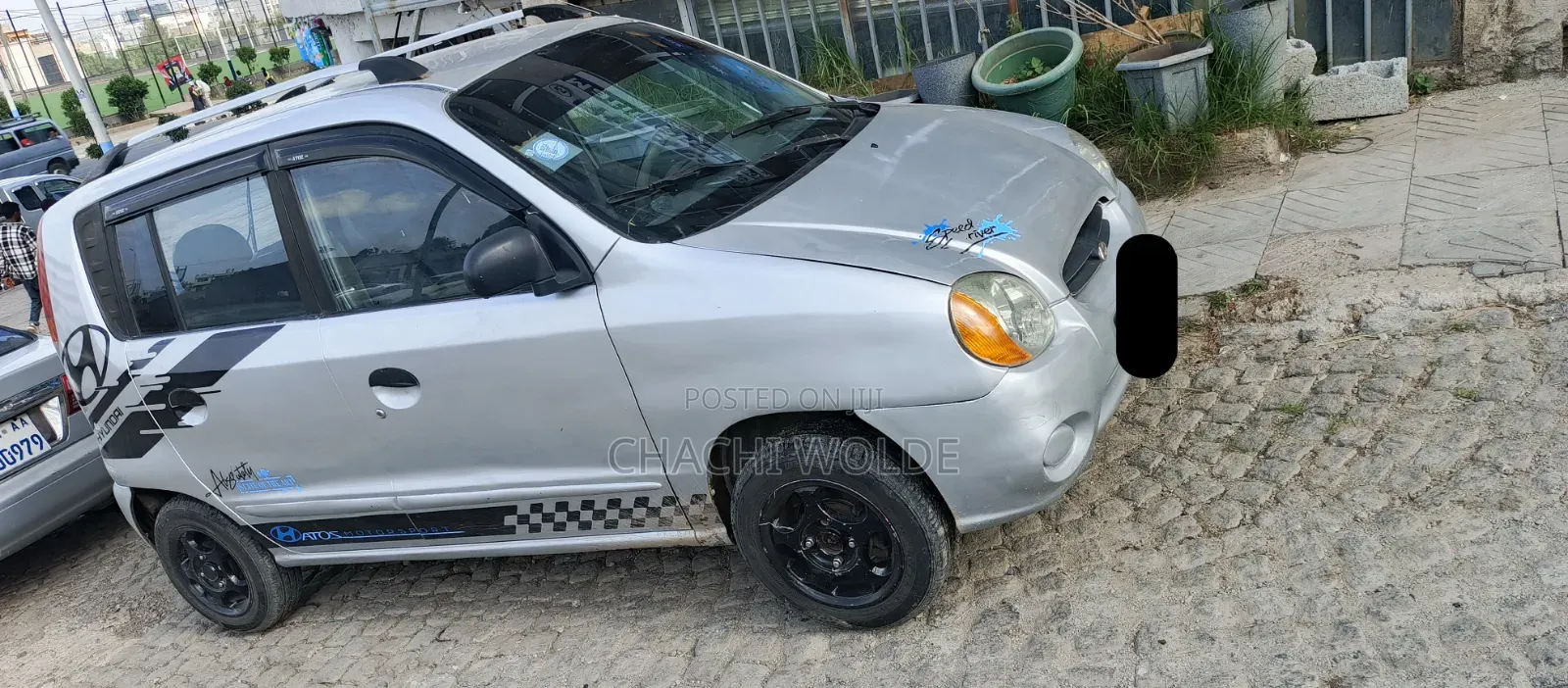 Hyundai Atos 1998 Gray