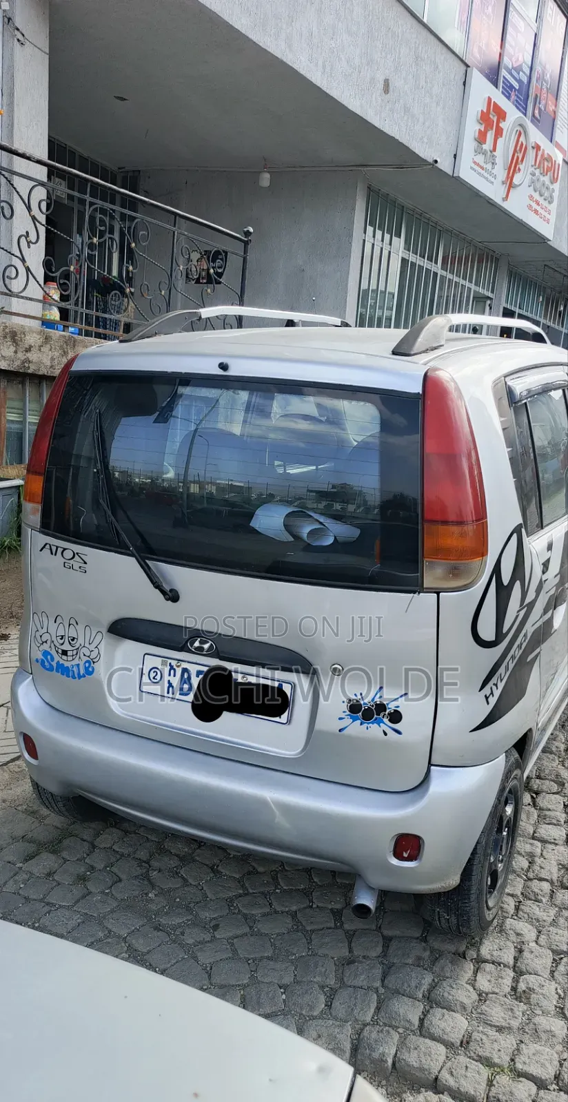 Hyundai Atos 1998 Gray