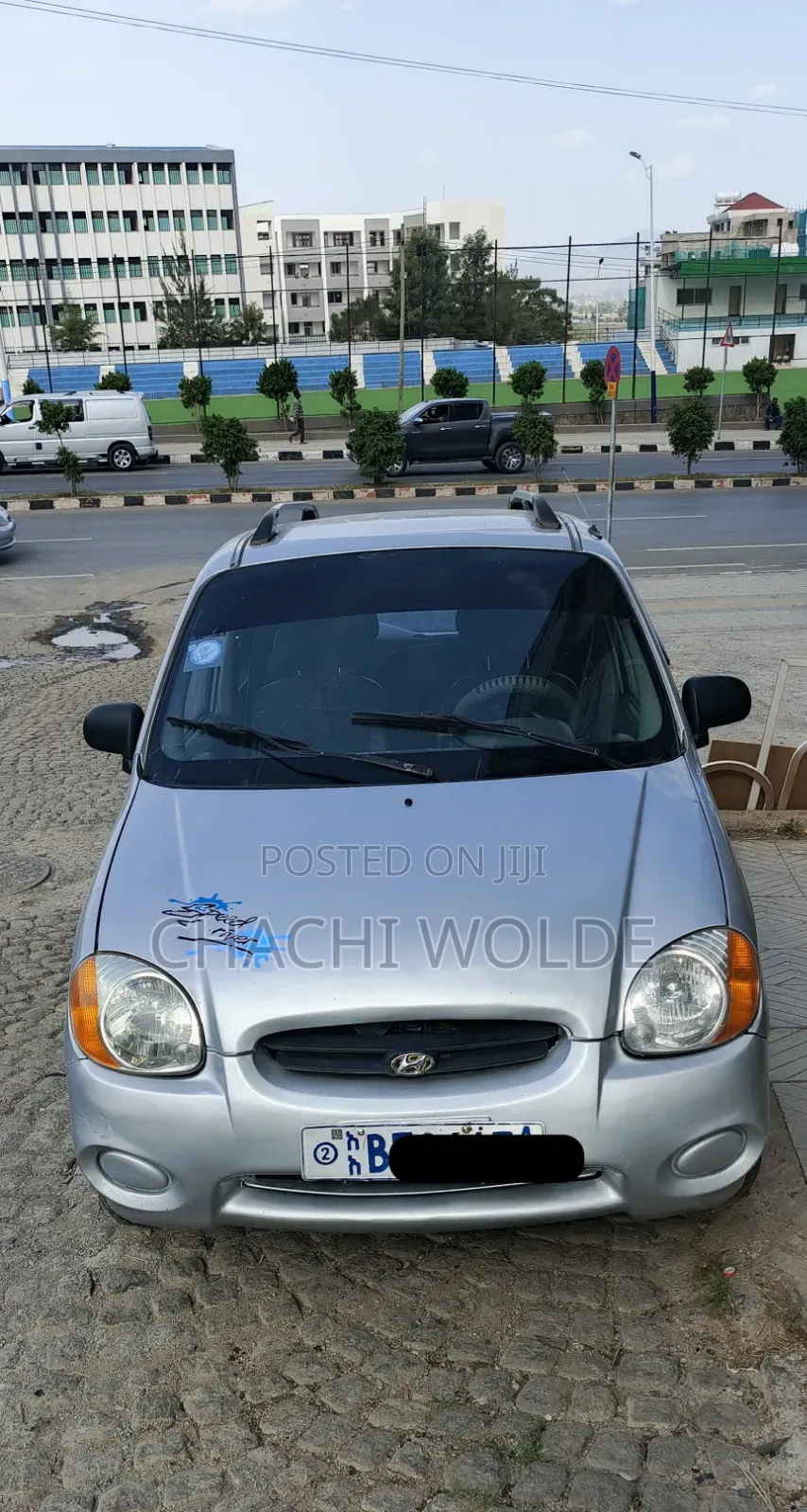 Hyundai Atos 1998 Gray