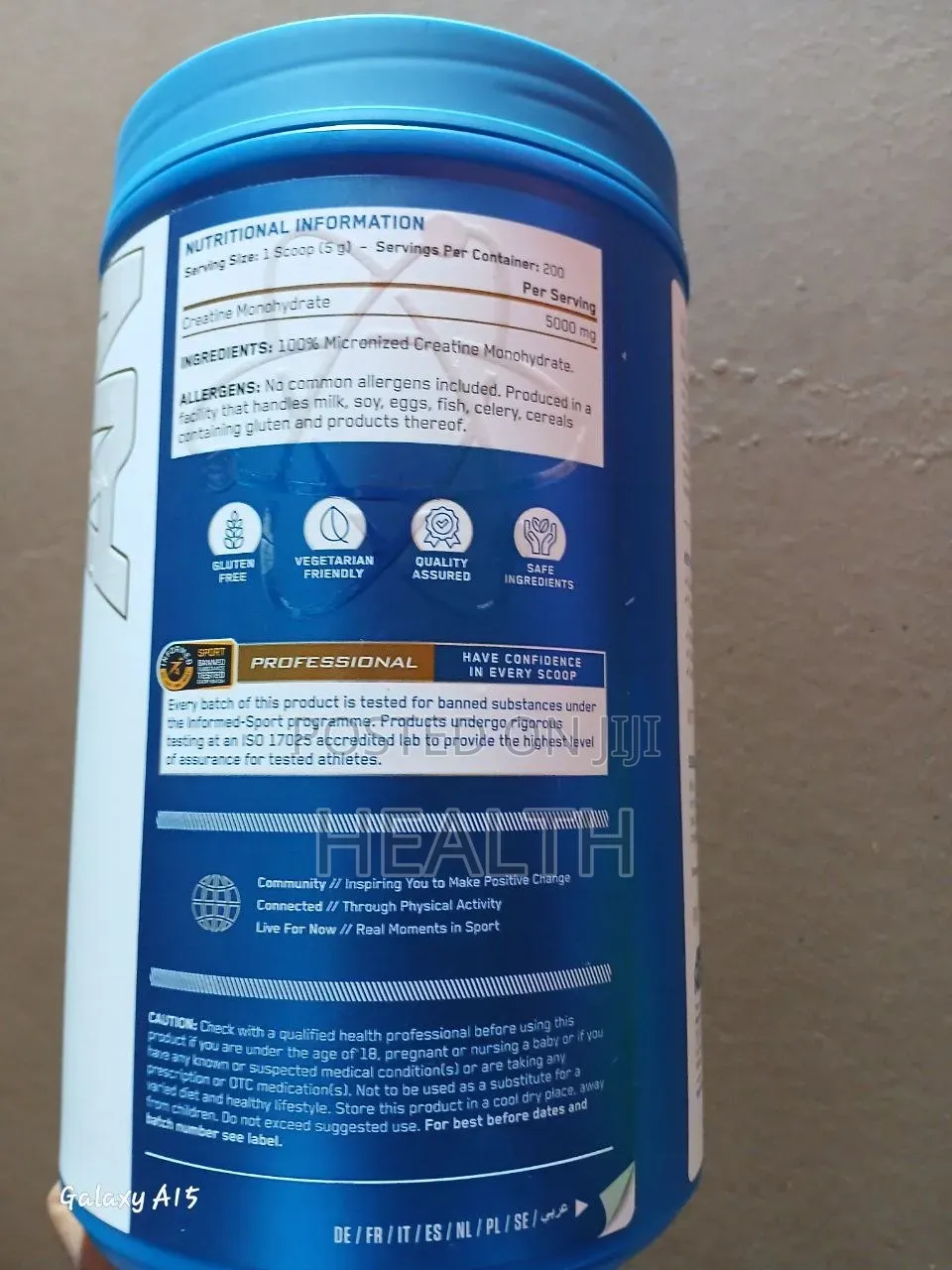 200 Servings Micronized Creatine Monohydrate Applieds