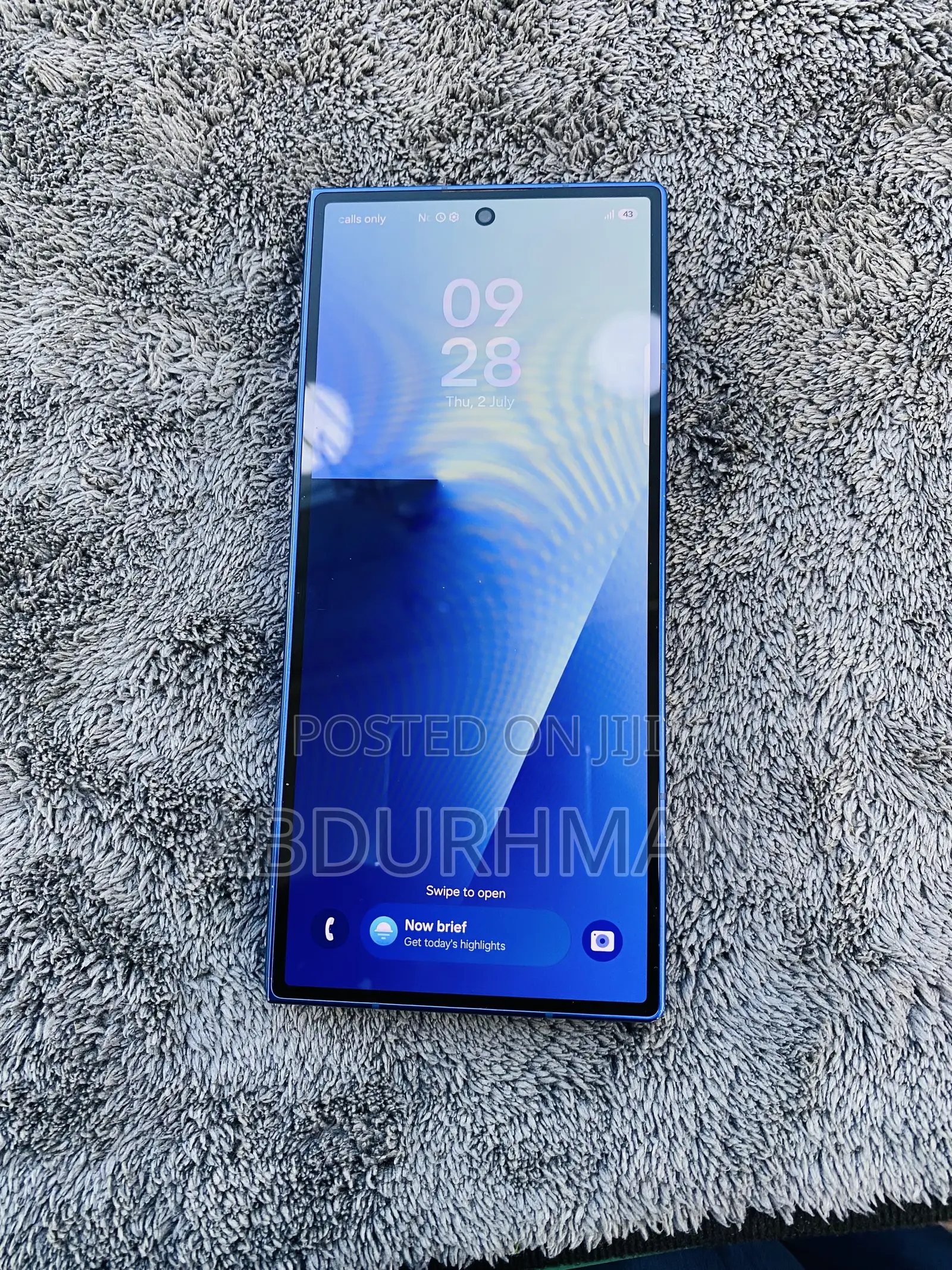 Samsung Galaxy Z Fold7 256 GB Blue