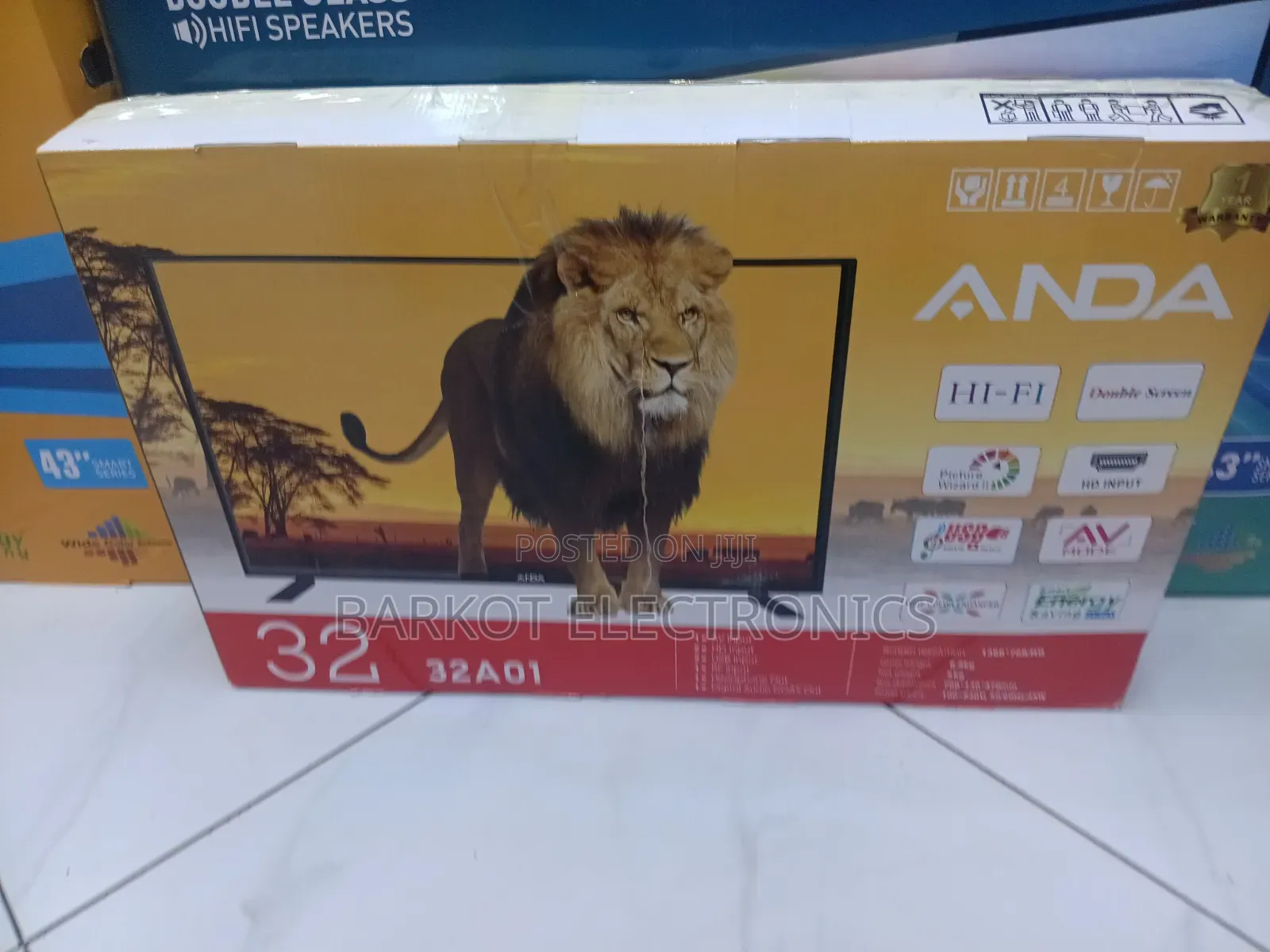 Anda Led TV 32 Inch Adis 2026 Hifi Speaker