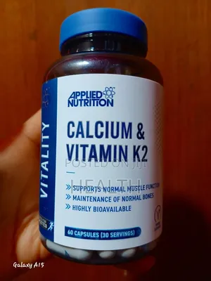 Applied Nutrition's Calcium Plus Vitamin 60 Capsule