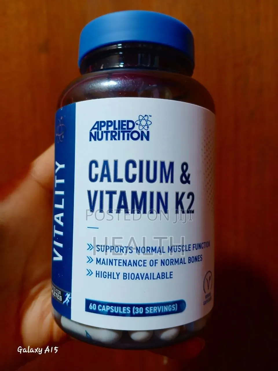 Applied Nutrition's Calcium Plus Vitamin 60 Capsule