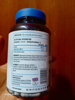 Applied Nutrition's Calcium Plus Vitamin 60 Capsule