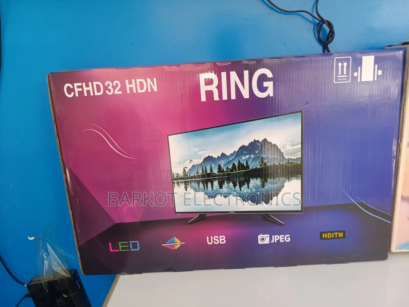Ring Led TV 32 Inch Andraid Doubel Gelass Screen 2026 Hifi