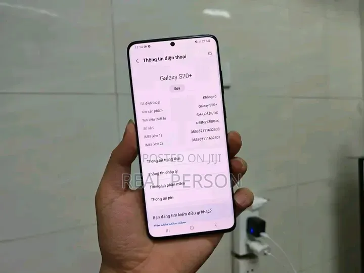 New Samsung Galaxy S20+ 5G 128 GB Black
