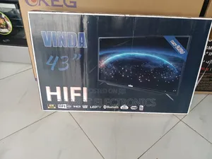 Vinda Smart Led TV 43 Inch Andraid Doubel 2026 Hi Fi Speaker New