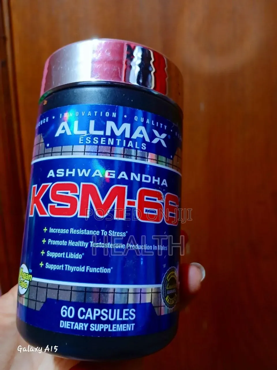 Testosterone Booster KSM 66 Ashwaganda