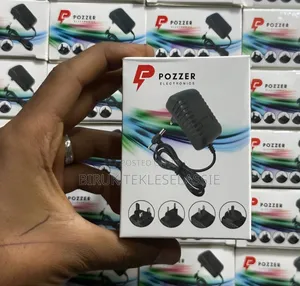 POZZER 12 Volt 2 Amp Adapter (2in 1 Conector)