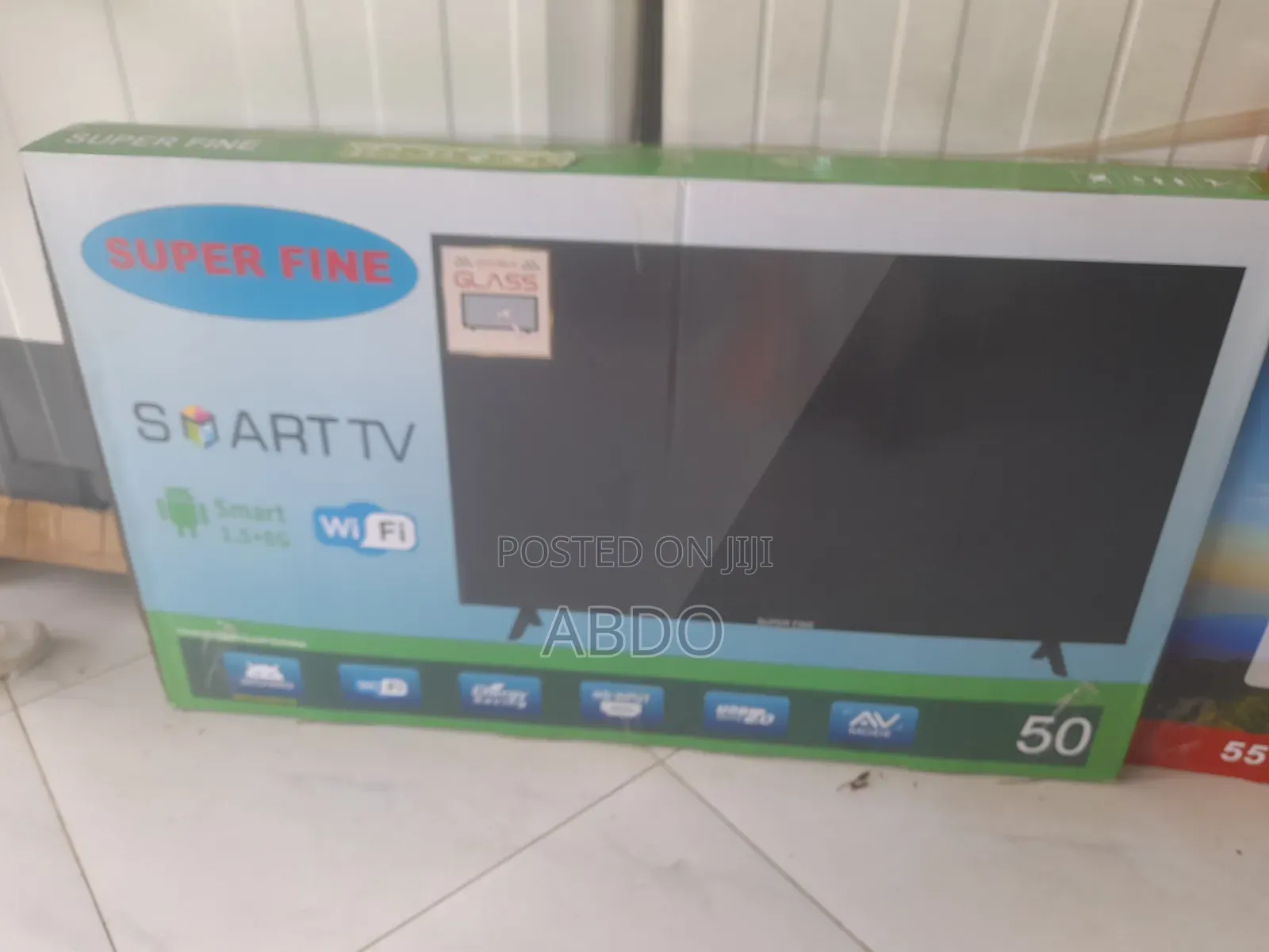Super Fine Smart Led TV 50 Inch Andraid Doubel Gelass 2026 Quality