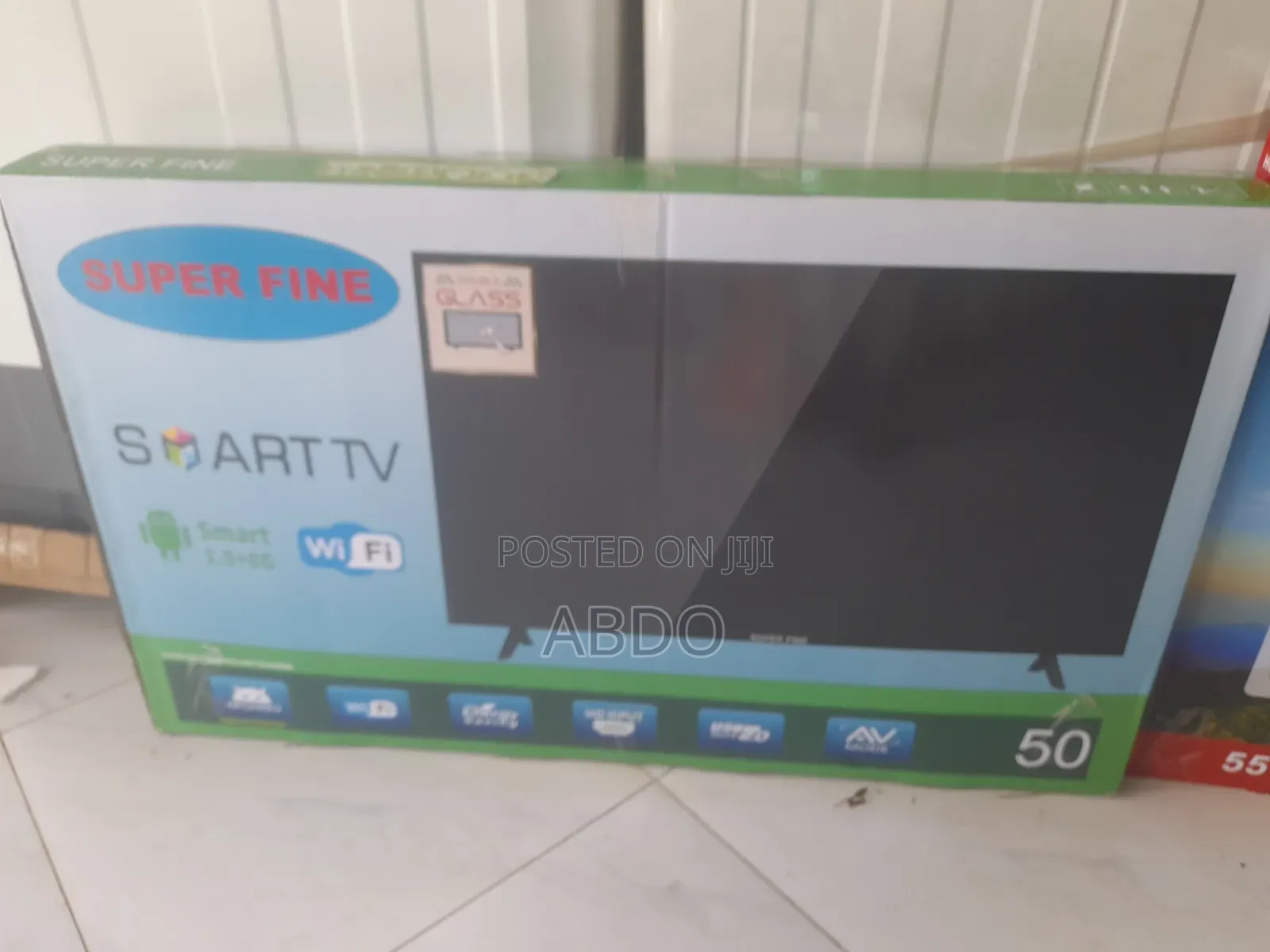 Super Fine Smart Led TV 50 Inch Andraid Doubel Gelass 2026 Quality