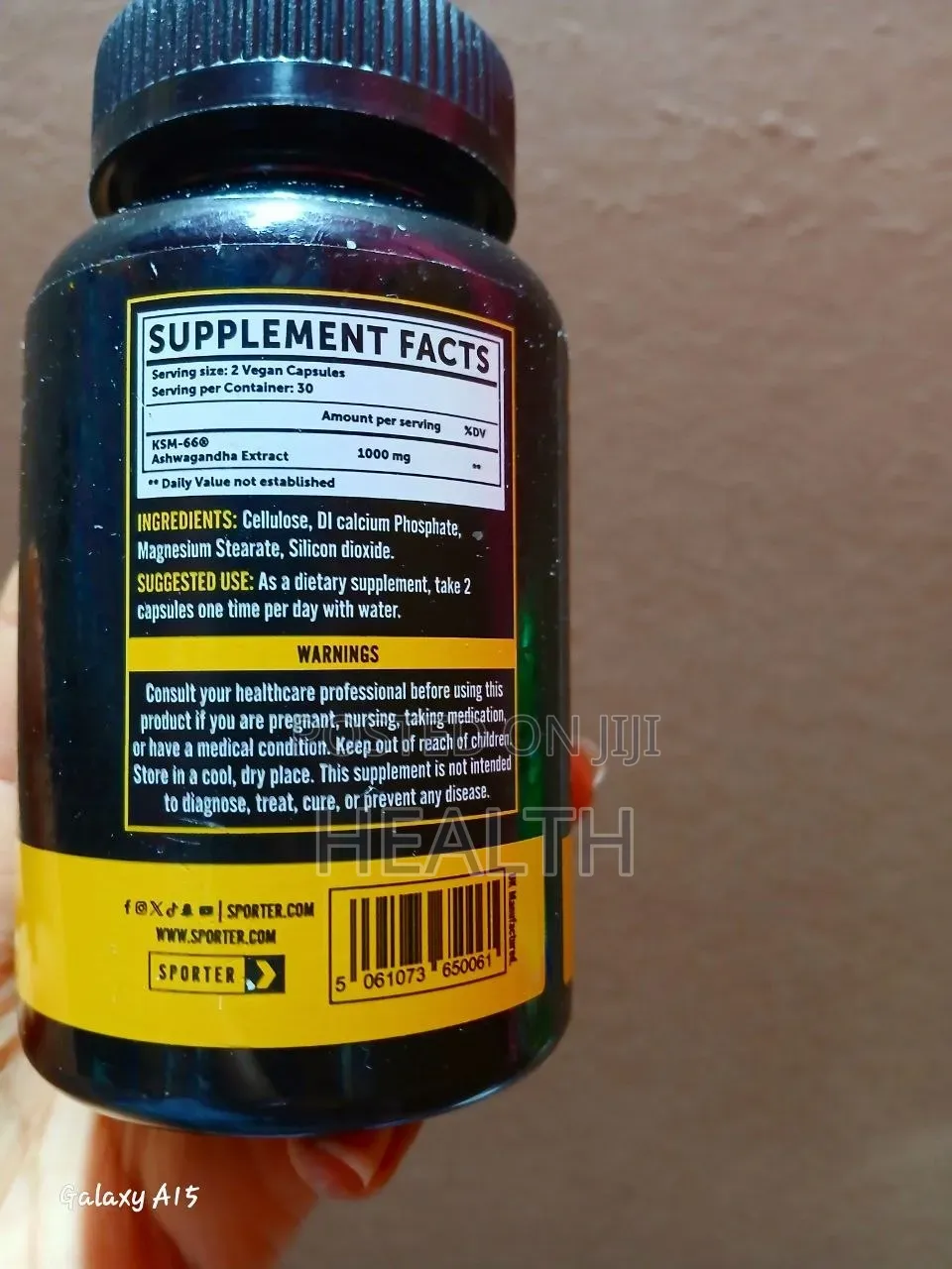 Mood Enhancer Ashwaganda KSM 66 Extract