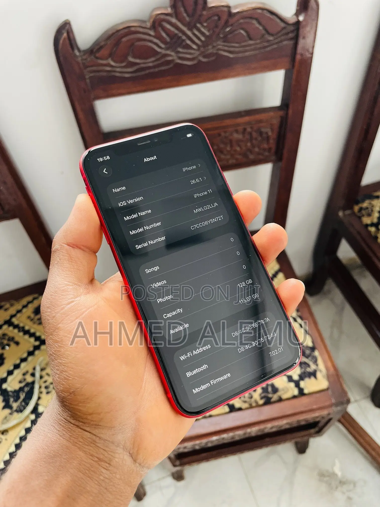 Apple iPhone 11 128 GB Red