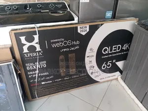 Xperia Smart Qled TV 65 Inch Andraid Framless 2026 Hifi Speaker
