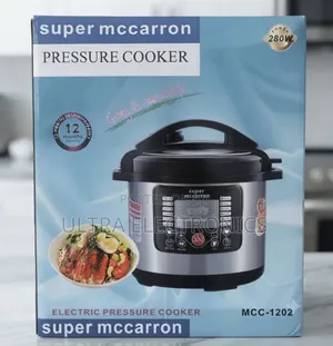 Super McCarron McC-1202 Electric Pressure Cooker 12l – 2800w