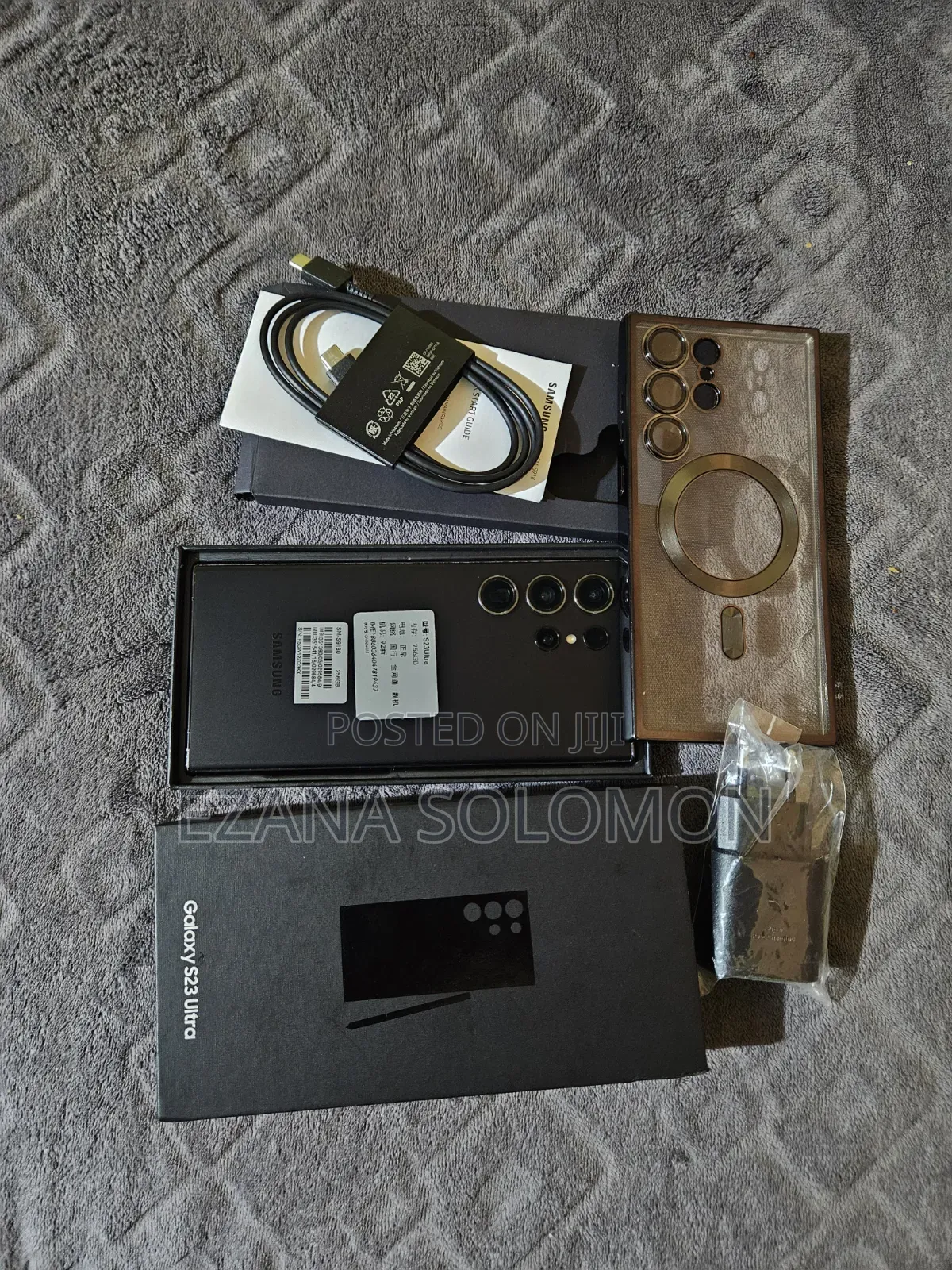 New Samsung Galaxy S23 Ultra 256 GB Black