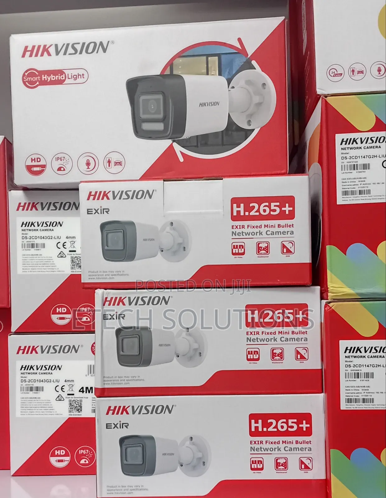 Hikvision Mini Dome Bullet 2 Mp Hik Vision Security Camera