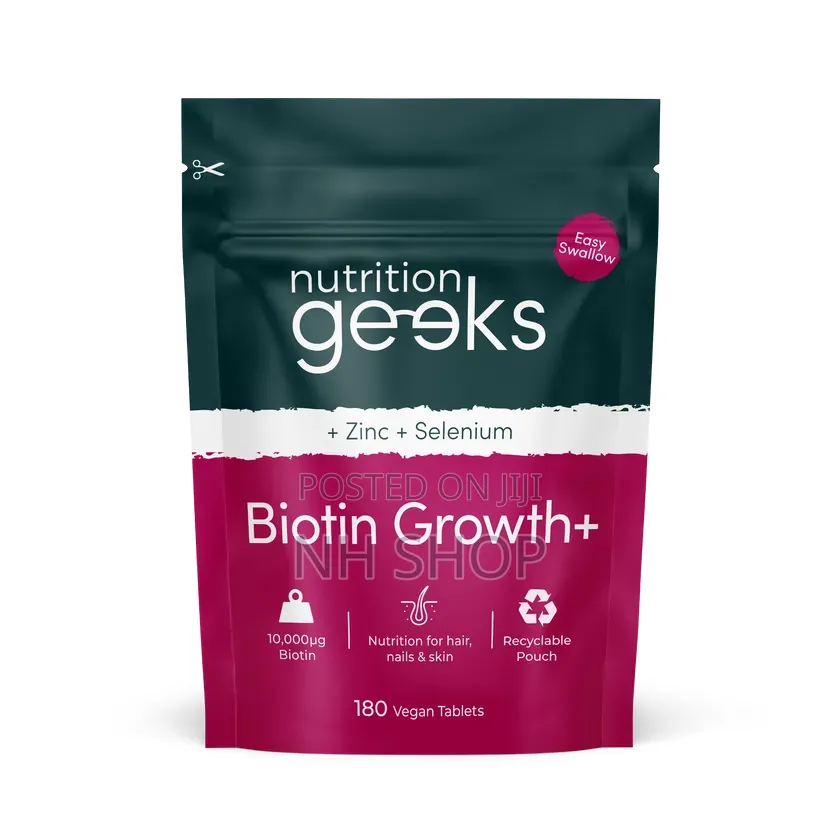 Biotin 10,000μg Made in UK 6 Month Supply