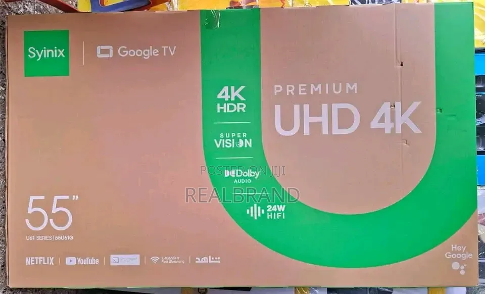 55"syinix Google TV