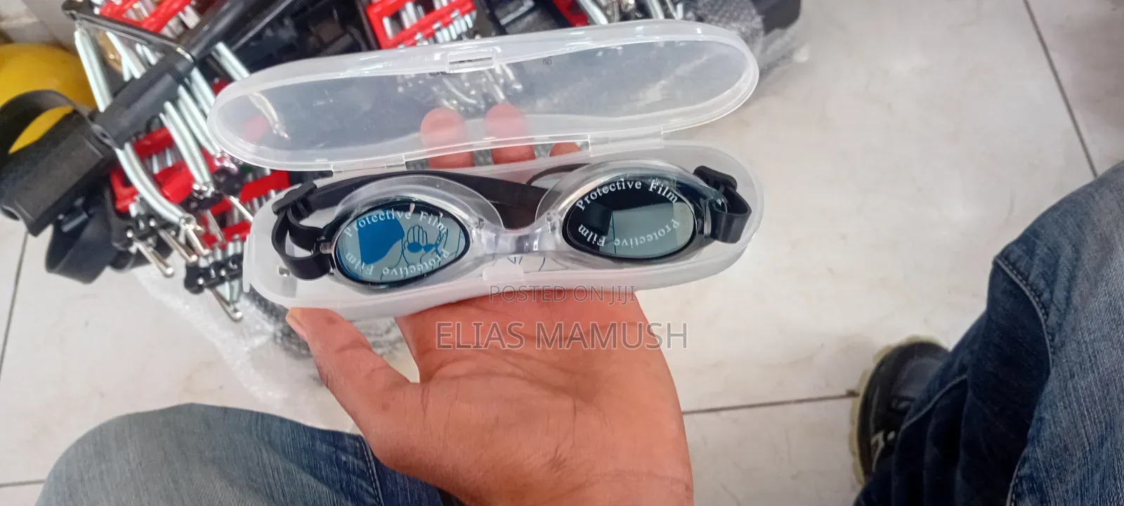 Swimming Goggle and Cap