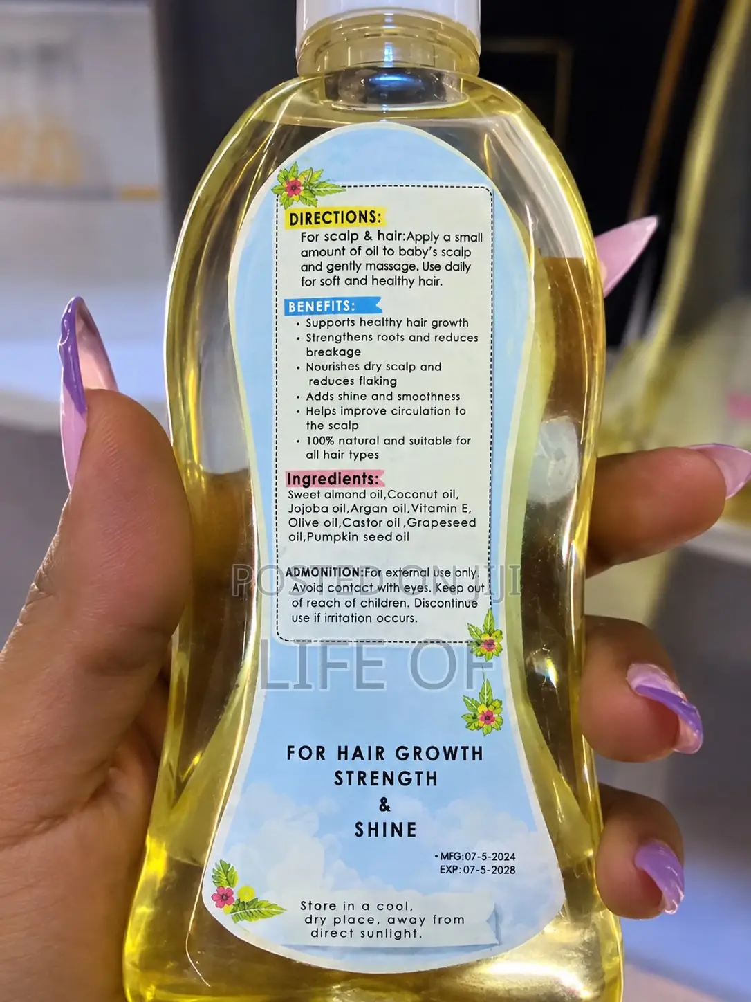 Mira Baby Hair Oil