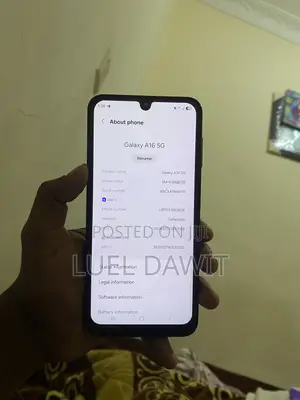 Samsung Galaxy A16 5G 128 GB Black