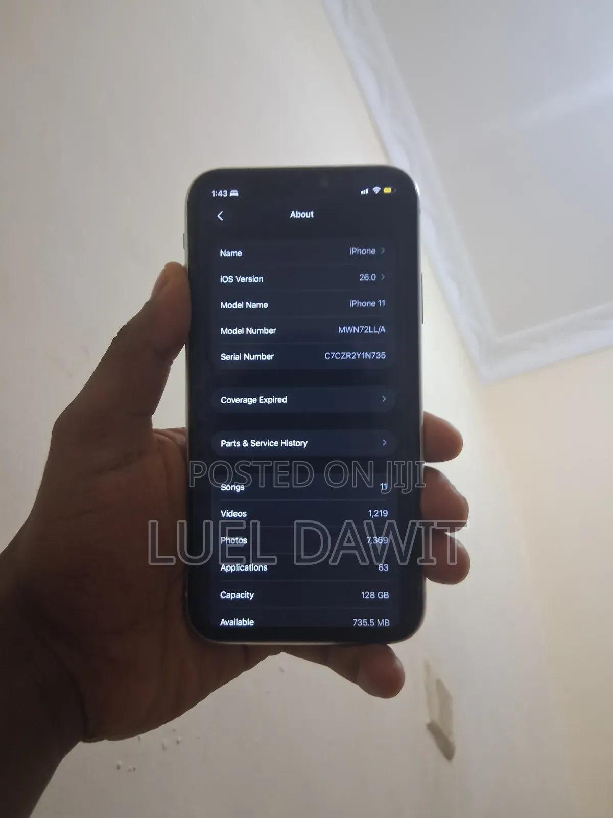 Apple iPhone 11 128 GB White