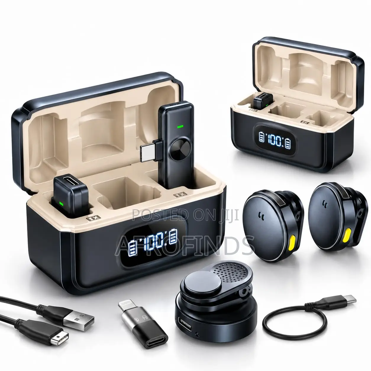 Q8 2.4GHz Wireless Mic: Noise-Canceling Plug-and-Play!