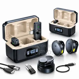 Q8 2.4GHz Wireless Mic: Noise-Canceling Plug-and-Play!