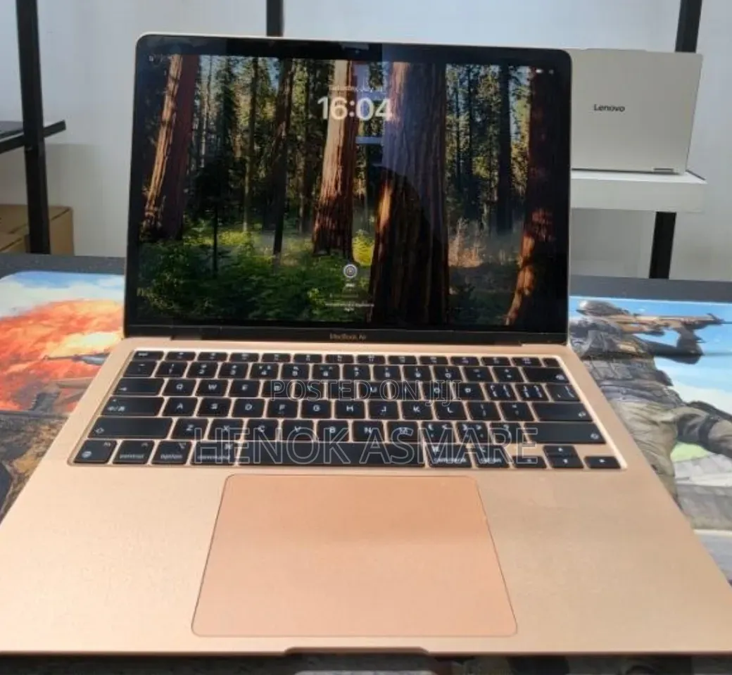 New Laptop Apple MacBook Air 2020 M1 8GB Apple M1 SSD 256GB