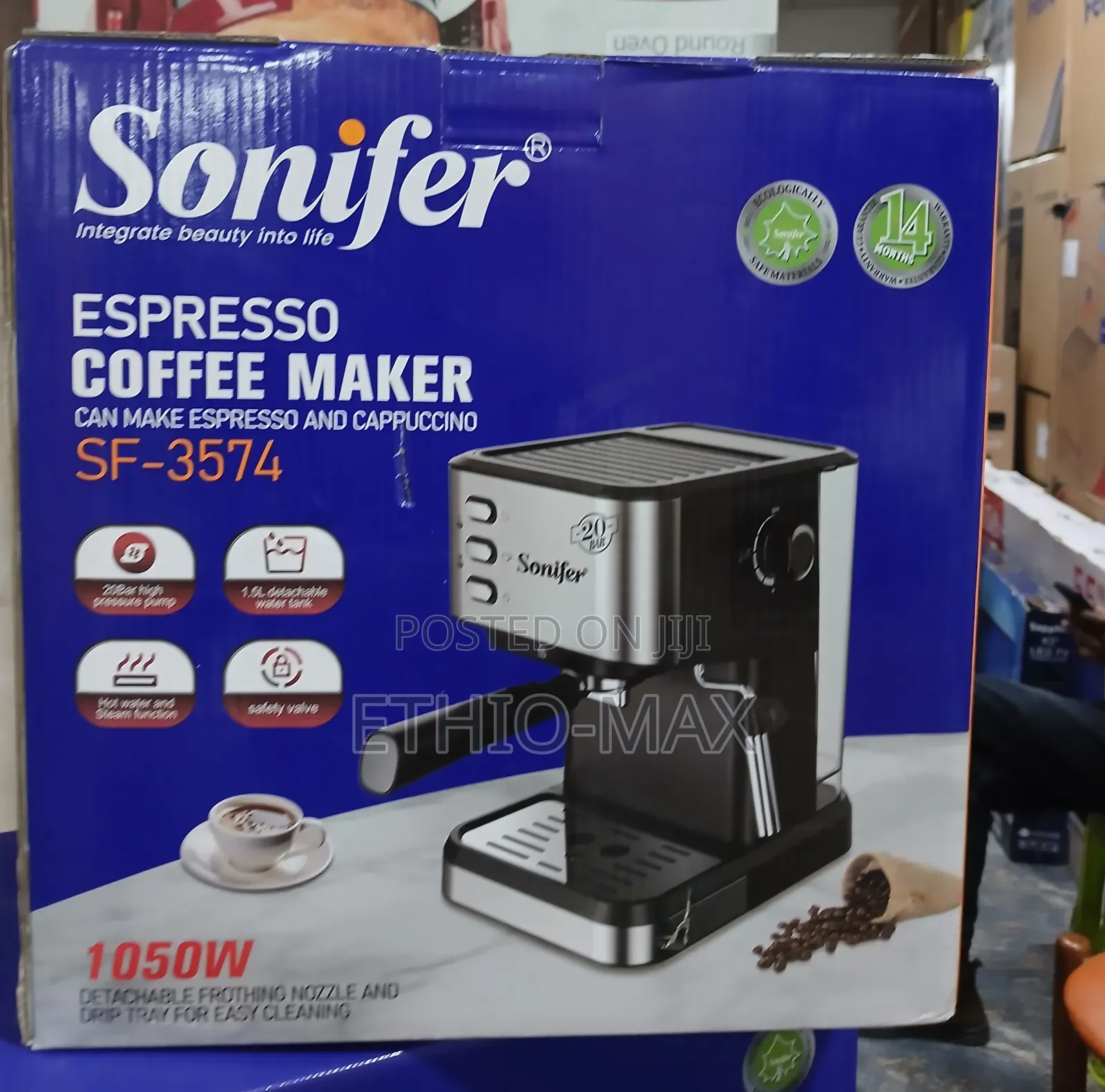 Sonifer Espresso Coffee Maker 20bar