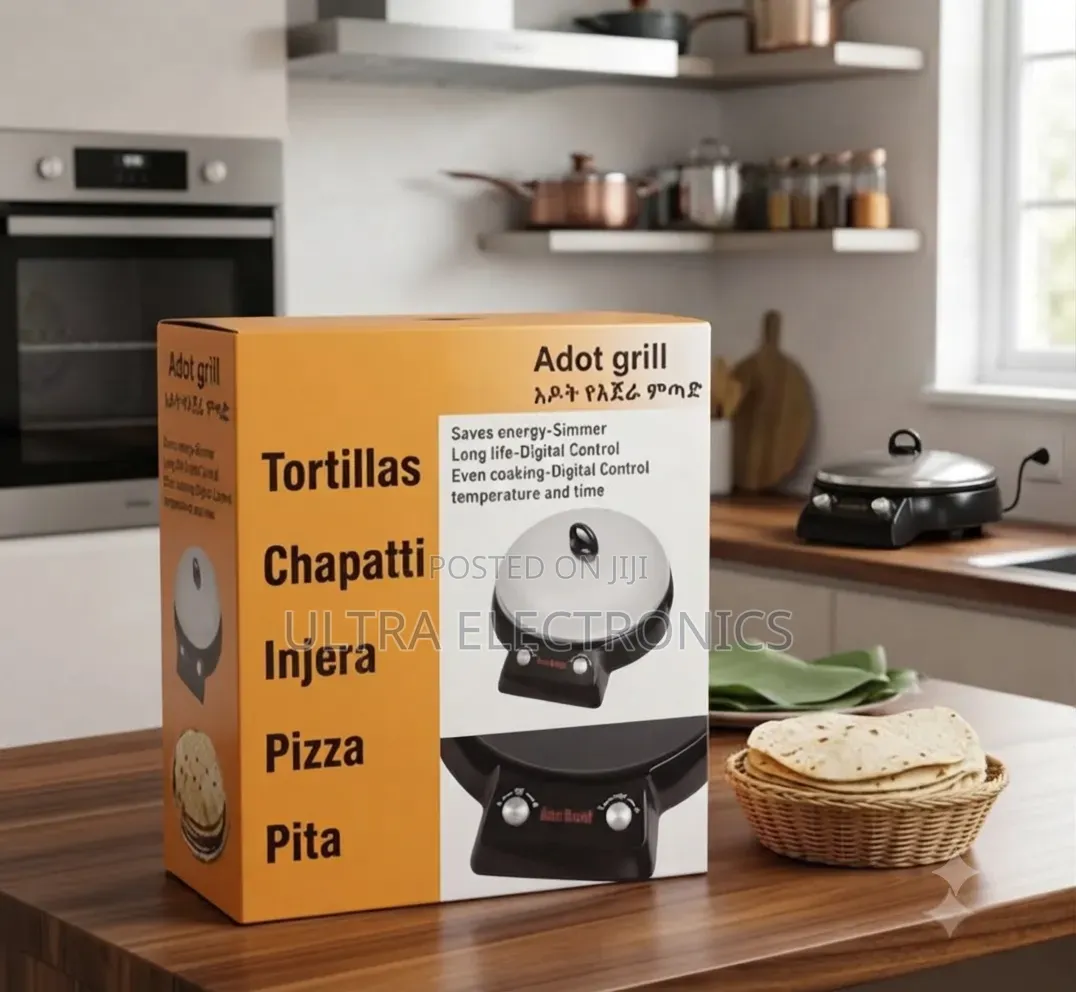 ADOT 40CM Electric Mitad – Injera Multi-Purpose Cooking Plate