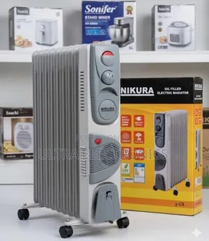 NIKURA Oil Filled Electric Radiator Heater – Powerful Room Heater